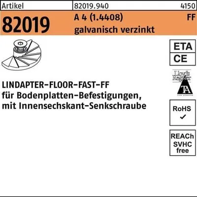 Produktbild von Klemme R 82019 FF FF 08 A 4 (1.4408)