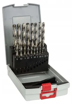 Produktbild von Bosch HSS-G Metallbohrer-Set, 19-teilig, Ø 1-10 mm