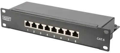 Immagine prodotto di Digitus DN-10-SET-3-B Digitus Netzwerk-Set 254 mm (10")-12HE, 312x300mm (B x T)
