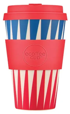 KUBEK PODRÓŻNY Z TWORZYWA PLA DALE BUGGINS 400 ml - ECOFFEE CUP