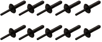 Produktbild von BGS 8463-4 Kunststoffnieten für Satz 8463, 6,3 x 25,2 mm, 10-tlg.