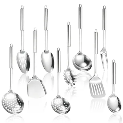 Immagine prodotto di Set di 10 utensili da cucina in acciaio inossidabile