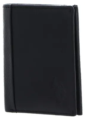 Image de U.S. POLO ASSN. Cuir porte-monnaie Carrick S. Wallet with Coin Brown marron foncé