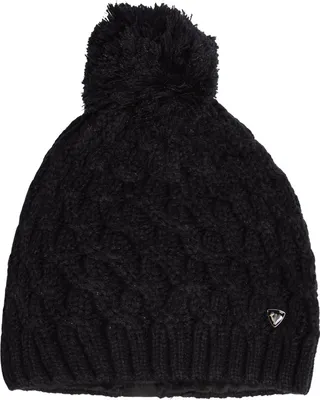 Rossignol Damen Bommelmütze in schwarz