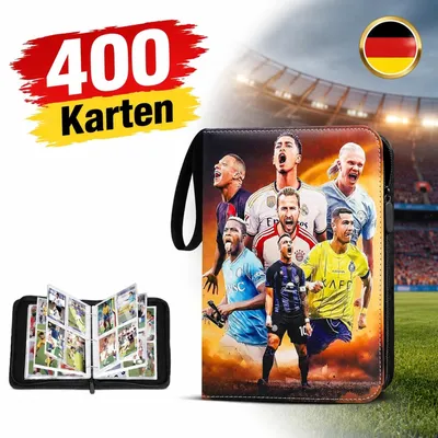 Productafbeelding van Album voor voetbalplaatjes, verzamelalbum, 400 vakken, 50 pagina's