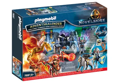 Produktbild von PLAYMOBIL Adventskalender "Kampf um den magischen Stein"