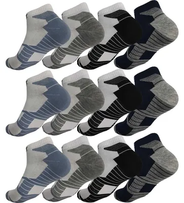 Produktbild von 12 Paar Sneaker Socken Herren Damen Sport Socken Baumwolle, 12 Paar, mix9 39-42
