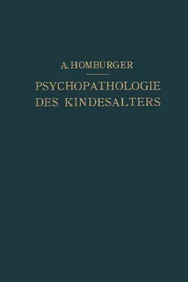 Produktbild von Vorlesungen über Psychopathologie des Kindesalters