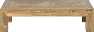 Produktbild von Couchtisch recycelt Teakholz 120 cm modern