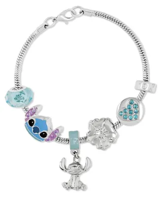 Productafbeelding van PEERS HARDY - Zilveren armband met Disney Stitch bedels, premium kwaliteit