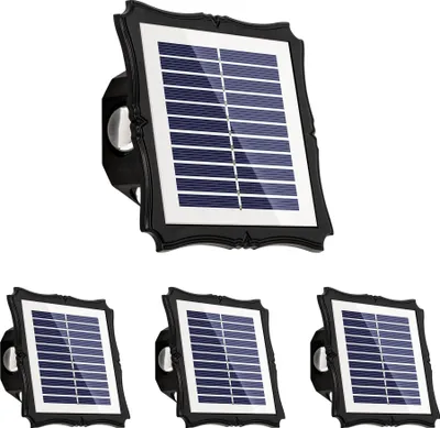 Obrázek produktu pro Solpex Solární LED nástěnné lampy 3 režimy Venkovní zahrada 4 kusy