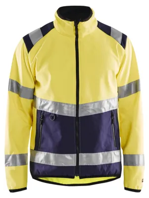 Immagine prodotto di Blakläder® High Vis Softshell Jacket High Vis 4877 2516 in vari colori, colore:giallo/blu navy, taglia:L