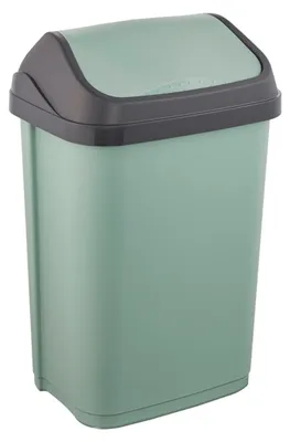 Image de keeeper Swantje Poubelle 25L couvercle basculant Vert nordique 4052396104721