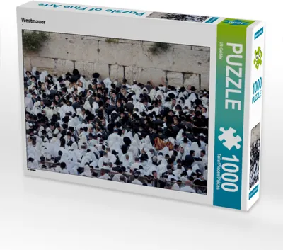 Produktbild von CALVENDO Puzzle Westmauer | 1000 Teile Lege-Größe 64x48cm Foto-Puzzle für glückliche Stunden