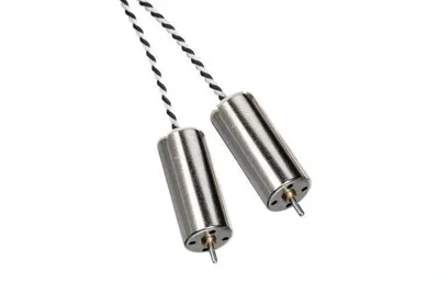 Image de Moteur de remplacement pour Hubsan H107C/H107D - avec câble noir et blanc, modèle H107-a23