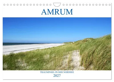Produktbild von Amrum – Trauminsel in der Nordsee (Wandkalender 2027 DIN A4 quer), CALVENDO Monatskalender