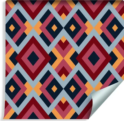 Produktbild von 10m VLIES tapety na stenu rolka geometrický vzor ornamenty kosoštvorce XXL
