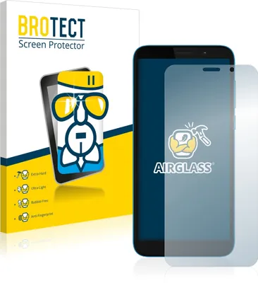 Produktbild von BROTECT Schutzglas für Motorola Moto E6 Play Schutzfolie Panzer Folie Glas Display Schutz klar