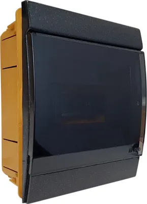 Immagine prodotto di Scatola di distribuzione da incasso IP40 2/4 moduli nero 970.04.N M-L 0841