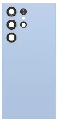 Immagine prodotto di Clappio, coperchio della batteria di ricambio per Galaxy S23 Ultra con adesivo integrato, blu