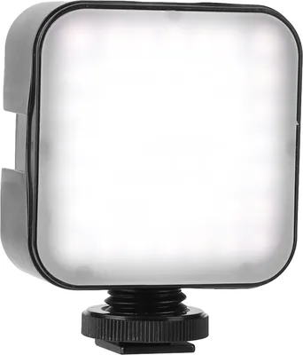 Zdjęcie produktu dla Mała, przenośna lampa wypełniająca do kamery panelowej z 49 diodami LED do transmisji na żywo na telefonach komórkowych
