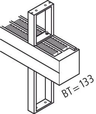 Produktbild von Rahmenkonsole für Konvektor Kermi 131/320 KN32;KS22 ZB00350010