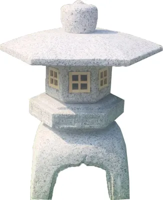 Produktbild von Dehner Solar-Laterne Kodai, ca. 50 x 35 x 35 cm, Granit, grau
