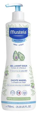 Productafbeelding van Mustela Wasgel Baby Zacht (750 ml)