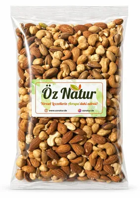 Produktbild von Öz Natur | Elite Mix Nüsse (Pistazien,Haselnuss,Mandeln,Cashew) 800g
