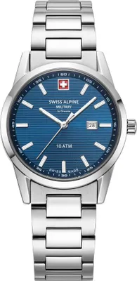 Produktbild von Swiss Alpine Military Damen Uhr Analog Quarz 7767.1135SAM Edelstahl
