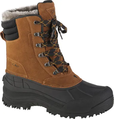 A single snow boot shown from a three-quarter angle against a white background.