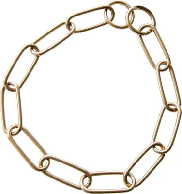 Image de Collier pour chien hs sprenger cuivre maillons longs (76 cm)