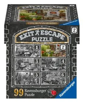 Produktbild von Ravensburger EXIT Puzzle 16878 - Im Gutshaus Wohnzimmer - 99 Teile Puzzle für Erwachsene und Kinder ab 14 Jahren