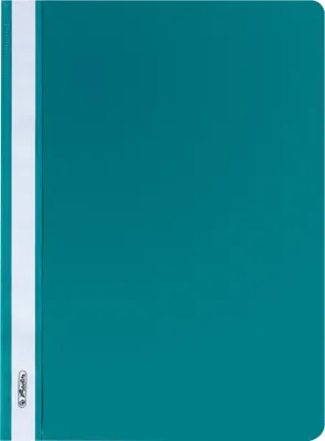 Produktbild von 10 Herlitz Schnellhefter / DIN A4 / PP / extra stabil / Farbe: türkis