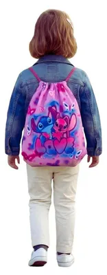 Obrázok produktu pre Disney, taška Lilo a Stitch, športová taška/vrecko, 37 cm