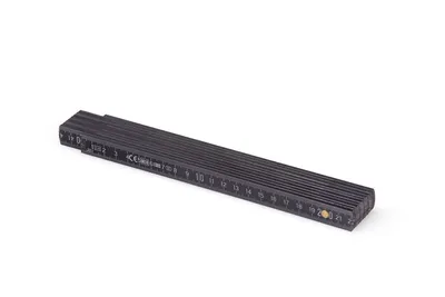 Produktbild von Zollstock Metrie Block 52 - 2m schwarz (PAN 426)