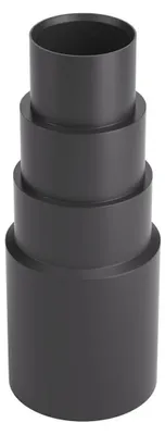 Produktbild von BAUHELD® Staubsaugeradapter Schwarz Gummi [ Germany] - 1 Stück