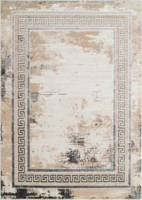 Image de Tapis Tapis ARES gris classique beige salon ÖKO-TEX 200 x 300 cm