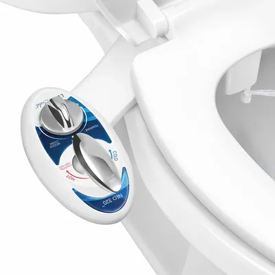 Obrázok produktu pre Luxe Bidet BidetNeo320s, nástavec na bidet, modrá farba, rozmer 13,5 x 7 x 3 palce