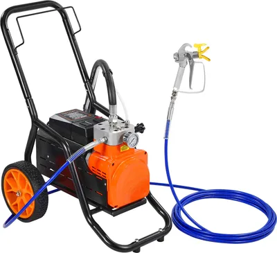 Produktbild von SucceBuy Airless-Farbspritzgerät mit Membran, effizientes Airless-Farbspritzgerät mit Verlängerungsstange, 1700 W 3000 psi Hochdruck-Airless-Farbspritzgerät für Malerarbeiten zu Hause