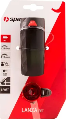 Produktbild von Beleuchtungsset Spanninga Lanza + Punkt hinterer Batterie