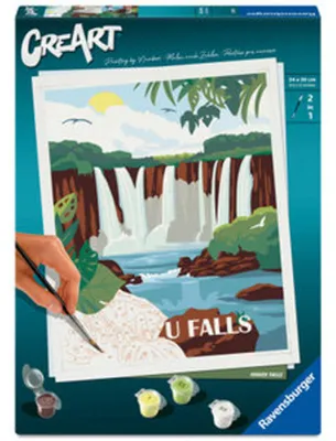 Obrázek produktu pro Ravensburger 25894, 1 str., Obrazy v balení, Chlapec/děvče, Sada vybarvování podle čísel