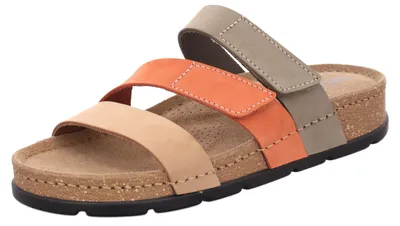 Immagine prodotto di Sandali da donna Rohde in pelle nabuk con plantare memory D.Soave 5419, taglia: 42 EU, colore: beige