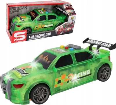 Image de Voiture de sport Voiture de course Véhicule Feu vert Inertie 1:16