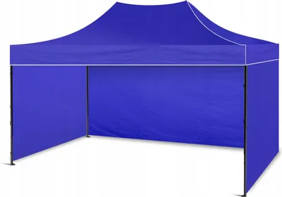 Produktbild von Ekspand | Faltzelt S4 - 2x3m - Blau - Wasserdicht, Stabil, Ideal für Veranstaltungen