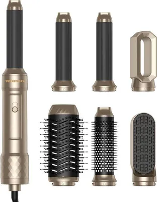Productafbeelding van Haarstyling set 6-in-1, 1000 W, met warmeluchtfunctie - automatische krulborstel voor alle haartypes