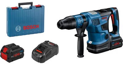 Obrázok produktu pre Bosch GBH 18V-36 C Professional, Pištoľová vŕtačka, SDS Max, Striedavý, Čierna, Modrá, 500 ot/min, 3,5 cm