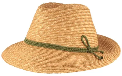 Trachten-Strohhut mit 3-fach Kordel von Hut-Breiter in beige
