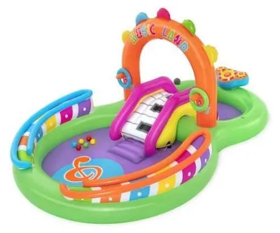 Produktbild von Aufblasbares Planschbecken Spielcenter Bestway Sing'n Splash, 295 x 190 x 137 cm