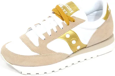 Immagine prodotto di G5856 sneaker donna SAUCONY JAZZ off white/gold scarpa donna